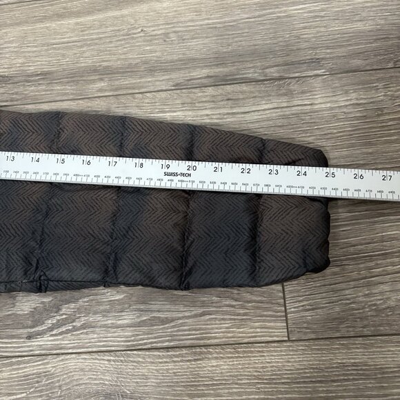 Eddie Bauer EB650 Down Jacket Womens M Brown Lightweight Puffer Hiking Travel - Picture 6 of 16